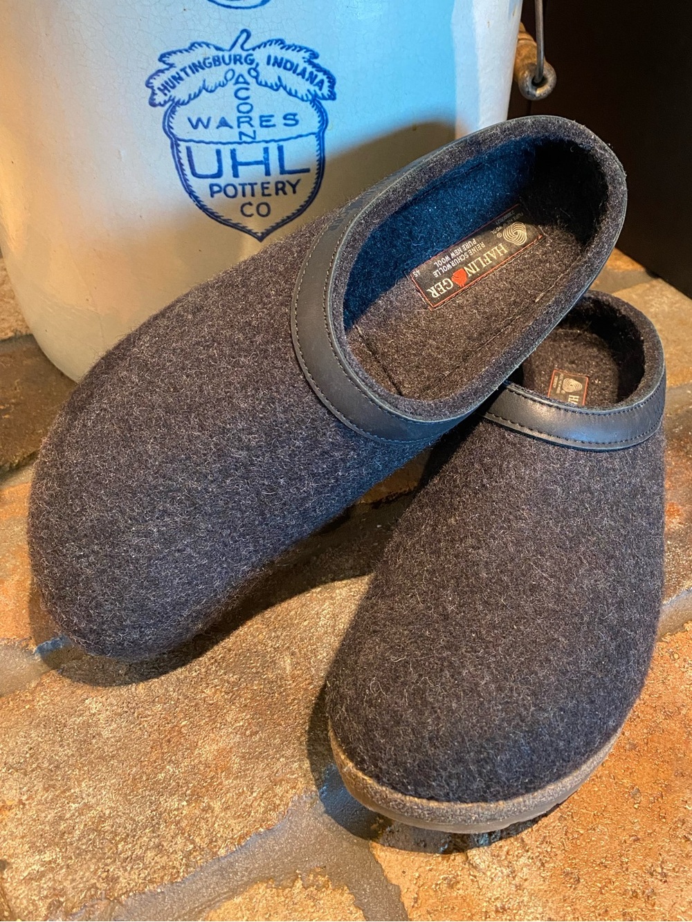 Haflinger Wool Clogs